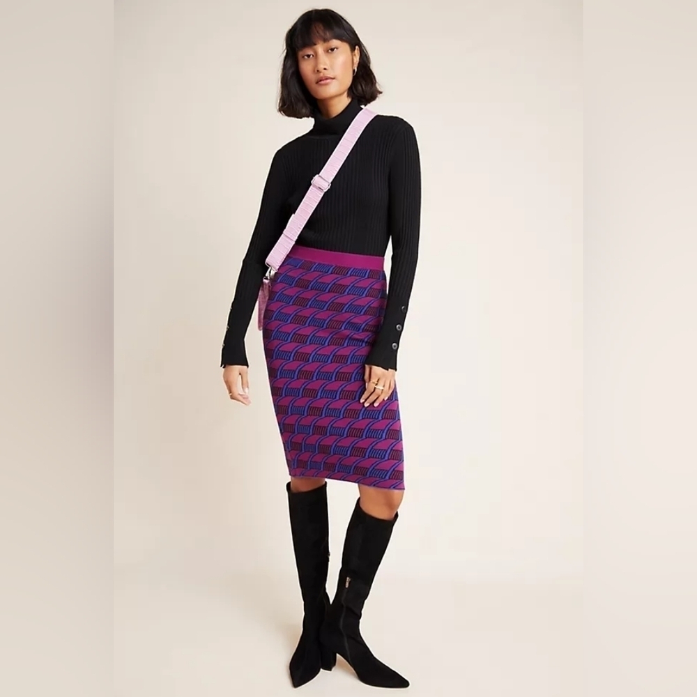 Anthropologie Nancy Sweater Skirt